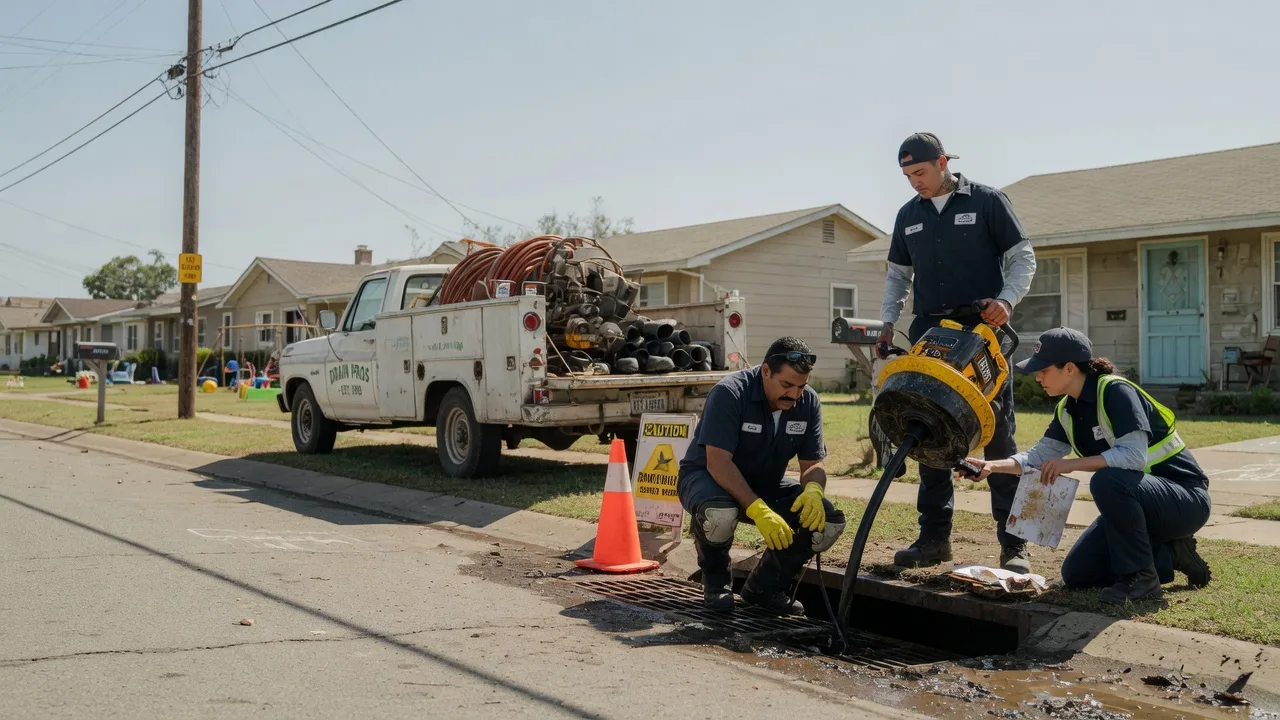 Drain Cleaning in Donie, TX near me